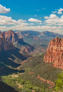 Cliff edged valley - Viking Travel