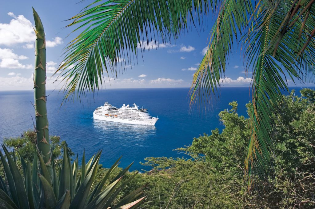 Regent Seven Seas cruise ship in the Caribbean- Viking Travel