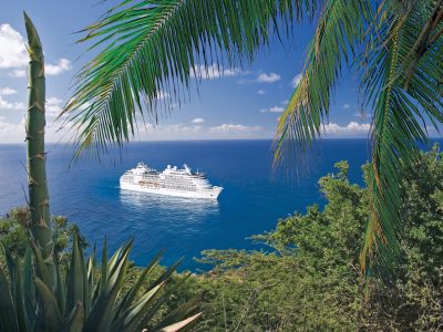 Regent Seven Seas cruise ship in the Caribbean- Viking Travel