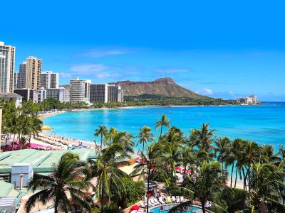 Waikiki Beach Honolulu Hawaii Skyline - Viking Travel