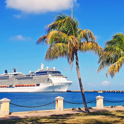Cruise ship docking in the Caribbean - Viking Travel