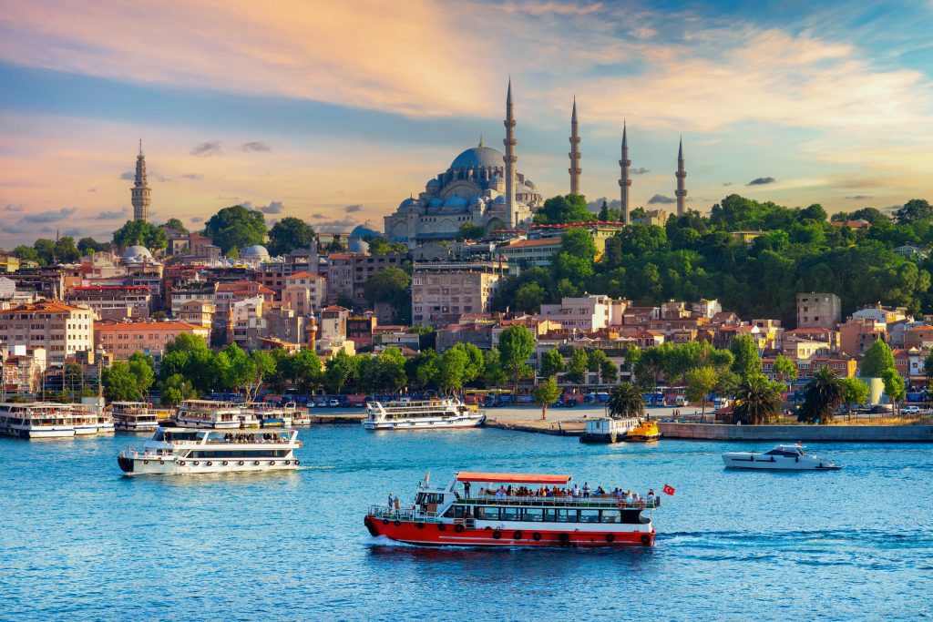 sightseeing ships in Istanbul city, Turkey - Viking Travel
