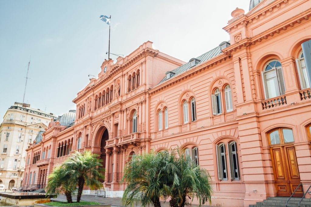 Casa Rosada (Pink House), presidential Palace in Buenos Aires, Argentina - Viking Travel