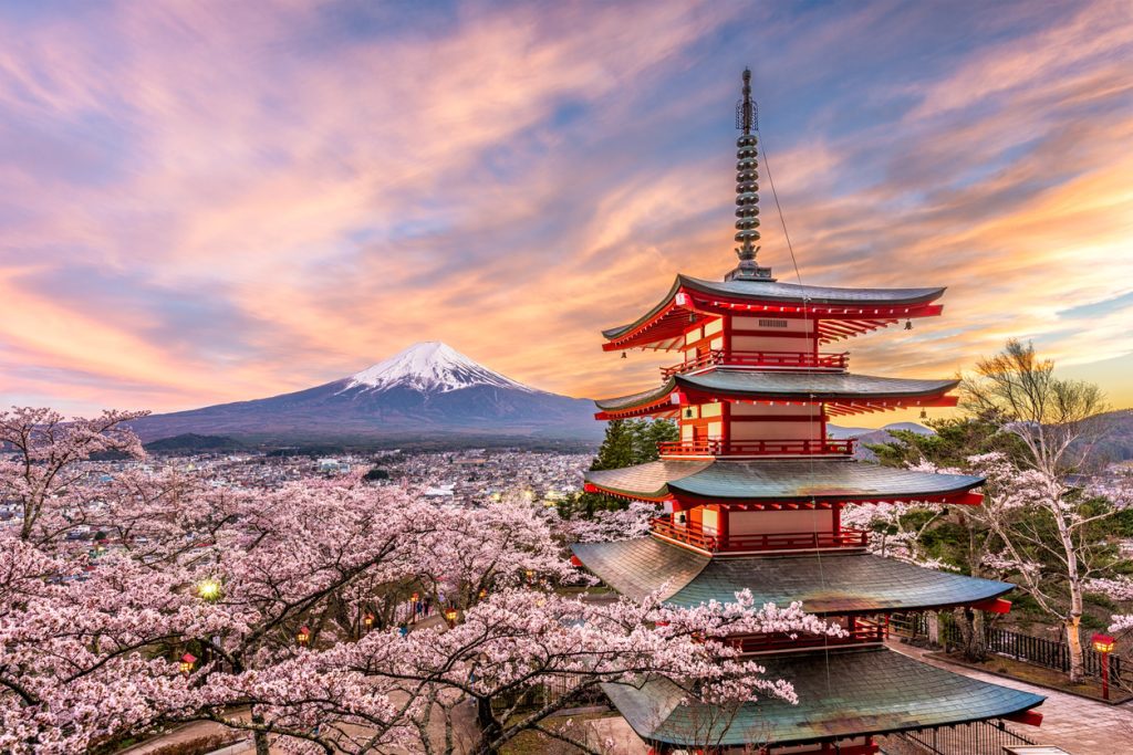 Fuji Japan in Spring - Viking Travel