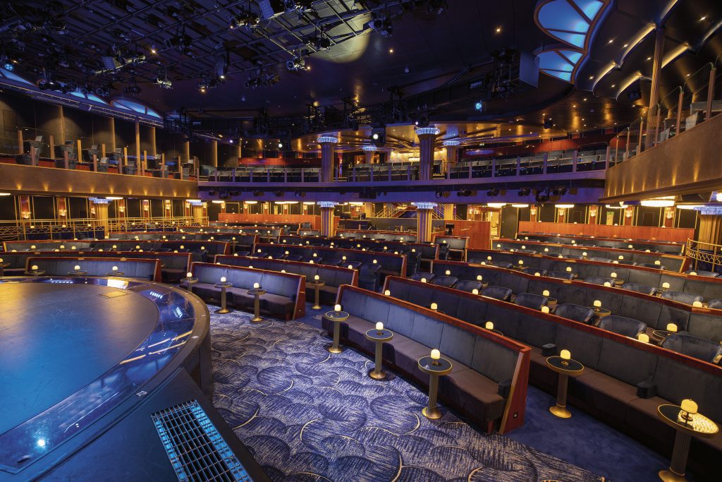 SPL Constellation Theatre on Regent Seven Seas cruise - Viking Travel